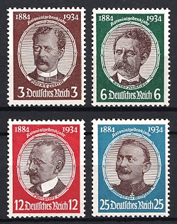 1934 Third Reich, Germany, Complete Set