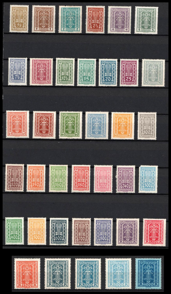 1922 Austria (Full Set)