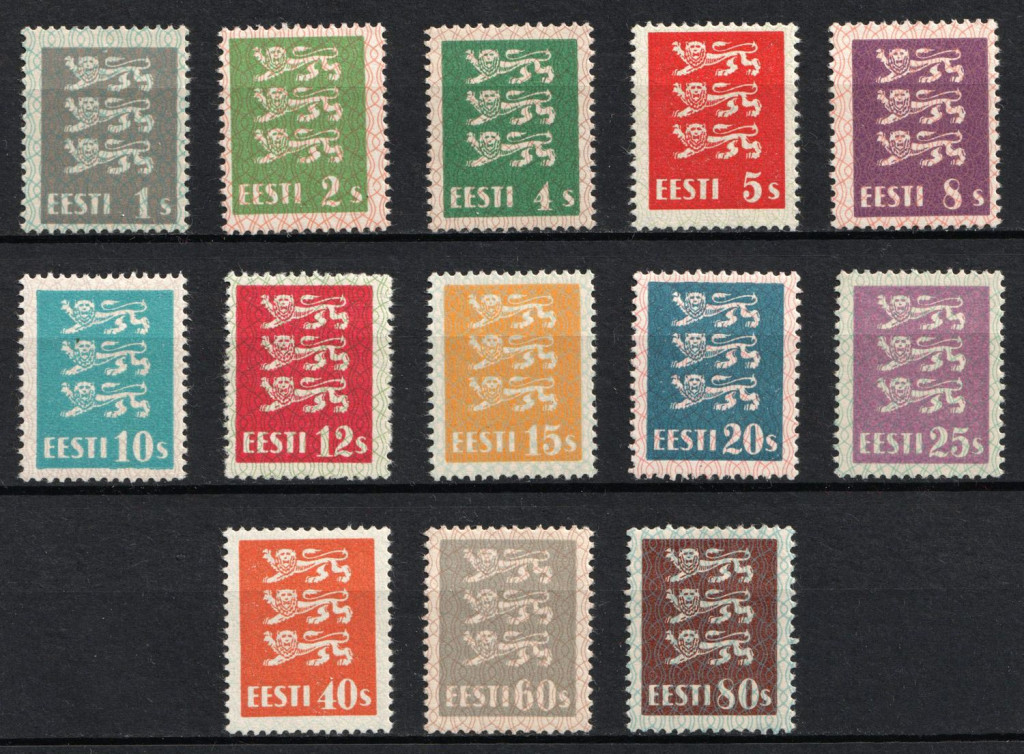 1928 Estonia (Full Set)