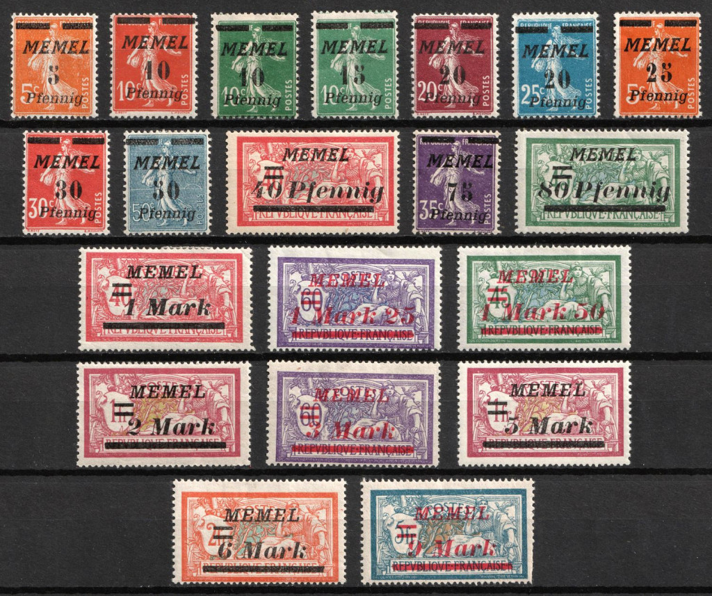 1922 Memel (Full Set)