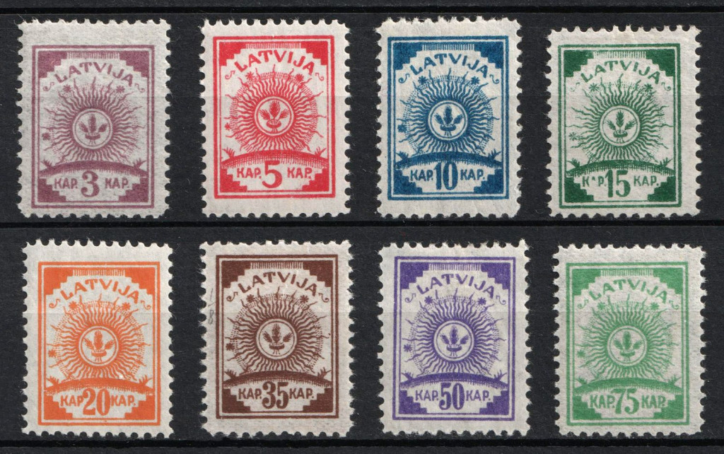 1919 Latvia (Full Set)