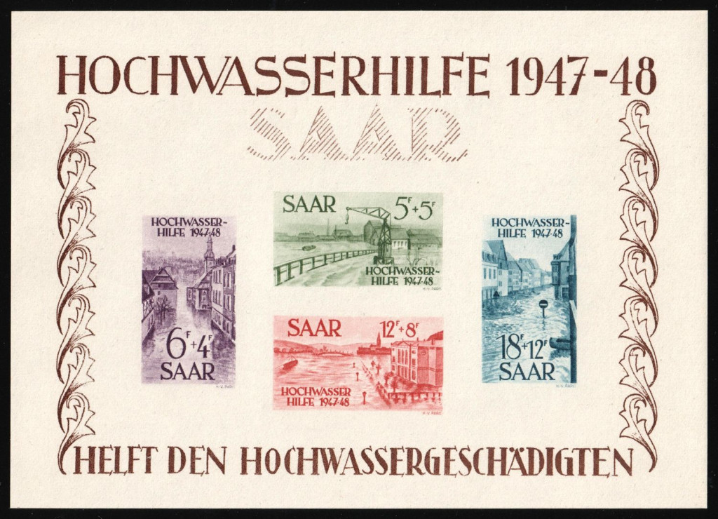 1948 Memel Souvenir Sheet