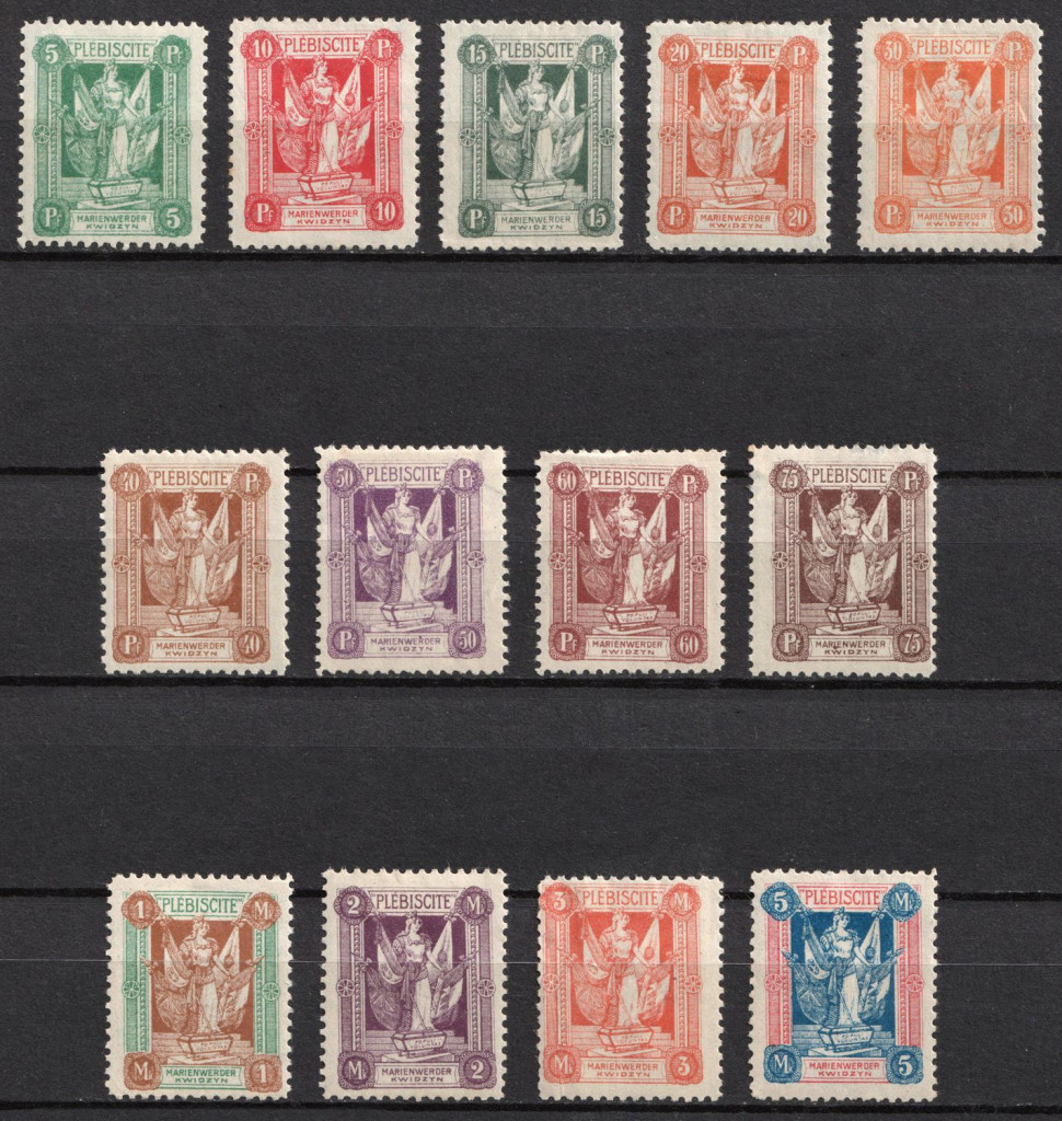 1920 Joining of Marienwerder, Germany (Full Set)