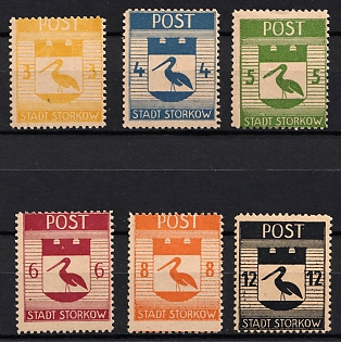 1946 Storkow (Mark), Germany Local Post (Full Set)