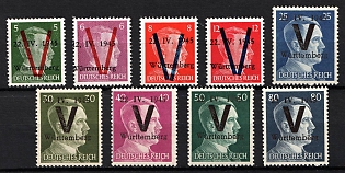 1945 Saulgau (Wurttemberg), Germany Local Post (Unofficial Issue)