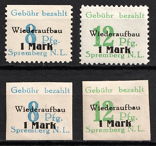 1946 Spremberg (Lower Lusatia), Germany Local Post (Unofficial Issue, Full Sets)