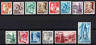 1948 Baden, French Zone of Occupation, Germany (Full Set)