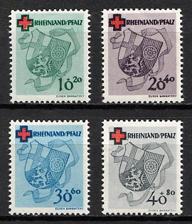 1949 Rhineland-Palatinate, French Zone of Occupation, Germany (Full Set)