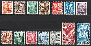 1948 Wurttemberg-Hohenzollen, French Zone of Occupation, Germany (Full Set)