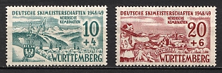 1949 Wurttemberg-Hohenzollen, French Zone of Occupation, Germany (Full Set)