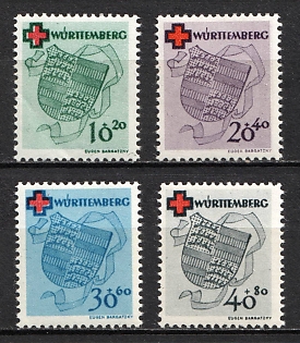 1949 Wurttemberg-Hohenzollen, French Zone of Occupation, Germany (Full Set)