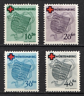 1949 Wurttemberg-Hohenzollen, French Zone of Occupation, Germany (Full Set)