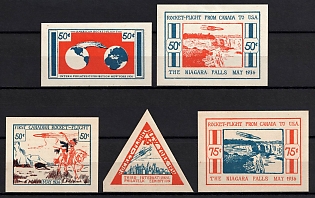 1936 Third International Philatelic Exhibition in New-York, U.S.A., Gerhard Zucker Pioneer Rocket Mail