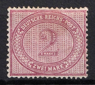 1884-90 2m German Empire, Germany
