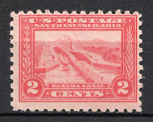1915 2c Panama-Pacific Exposition Issue, United States, USA (Red)