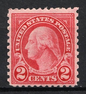 1923 2c Washington, United States, USA (Carmine)