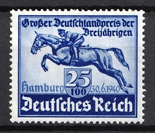 1940 25pf Third Reich, Germany (Full Set)