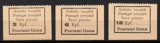 1945 Unna (Westfalen), Germany Local Post (Full Set)