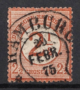 1874 2.5gr German Empire, Germany