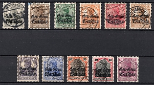 1916-17 Poland, German Occupation, Germany (Full Set)