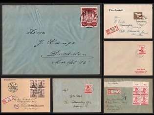 1933-1945 Commemorative Propaganda Postmark Covers Collection, Third Reich Nazi Germany