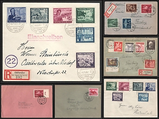 1933-1945 Commemorative Propaganda Postmark Covers Collection, Third Reich Nazi Germany