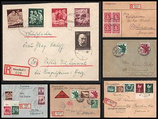 1933-1945 Commemorative Propaganda Postmark Covers Collection, Third Reich Nazi Germany