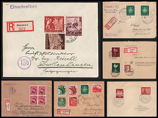 1933-1945 Commemorative Propaganda Postmark Covers Collection, Third Reich Nazi Germany