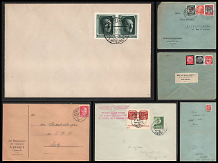 1933-1945 Commemorative Propaganda Postmark Covers Collection, Third Reich Nazi Germany