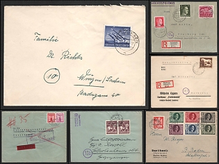 1933-1945 Commemorative Propaganda Postmark Covers Collection, Third Reich Nazi Germany