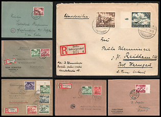 1933-1945 Commemorative Propaganda Postmark Covers Collection, Third Reich Nazi Germany