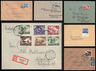 1933-1945 Commemorative Propaganda Postmark Covers Collection, Third Reich Nazi Germany