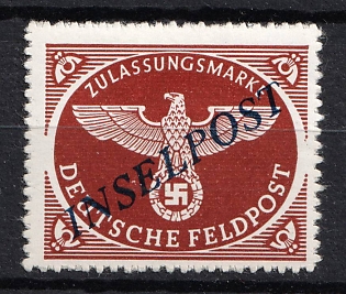 1944 Military Mail 'INSELPOST' Field Post Feldpost, Germany