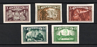 1932 Latvia (Imperforate, Full Set)