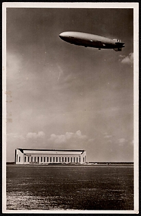 1939 'Lz 130 'Graf Zeppelin'', Nazi Propaganda Postcard