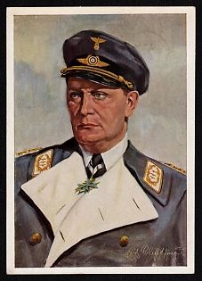 1936 'Hermann Goring, Reich Minister of Aviation. After a painting by Erich Cleff the Younger' Hermann Goering Nazi Propaganda Postcard