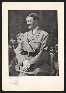 1933-1945 'Greetings from Nuremberg, City of the Reich Party Rallies' Nuremberg Rallies Reich Party Day (Reichsparteitag) Nazi Propaganda Postcard