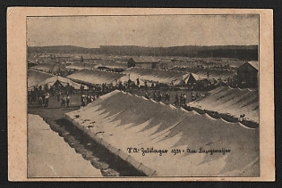 1933-1945 'Sa Tent Camp 1934. At Luignouffer' Nuremberg Rallies Reich Party Day (Reichsparteitag) Nazi Propaganda Postcard