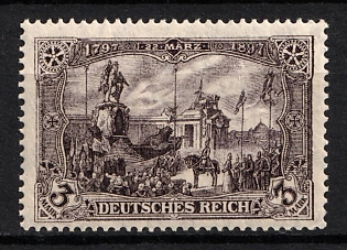 1912 3m German Empire, Germany (Signed)