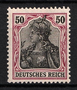 1915 50pf German Empire, Germany