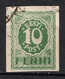 1919 10k Estonia (Imperforate)