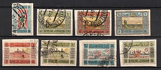 1919 Azerbaijan, First Issue, Russia, Civil War