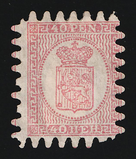 1886 40p Russian Finland, Russian Empire, Russia