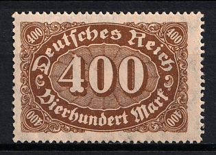 1922 400m Weimar Republic, Germany (Signed)
