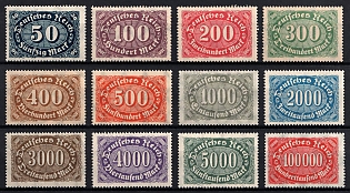 1922-23 Weimar Republic, Germany (Full Set, Signed)