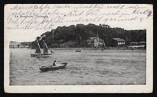 XIX-XX ct 'Bosphorus Therapy' Illustrated Postcard