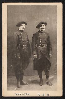 1914-1918 United States 'French Soldiers' World War I Propaganda Postcard