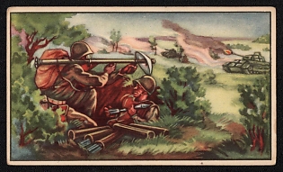 1939-1945 Belgium 'Panzer Divided on the Express Order of Hitler, The S.s. Panzers, Under Op Formal Order of Hitler, Doen of S.s. Panzers The Orders of Sep' World War II Propaganda Postcard