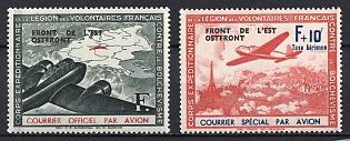 1942 French Legion, Germany, Airmail (Full Set)