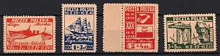 1945 'Naval League', Republic of Poland (Full Set)